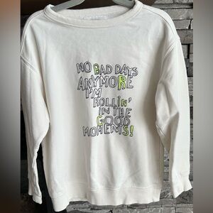 Zara Boys Sweatshirt "No Bad Days" Size 9yrs
